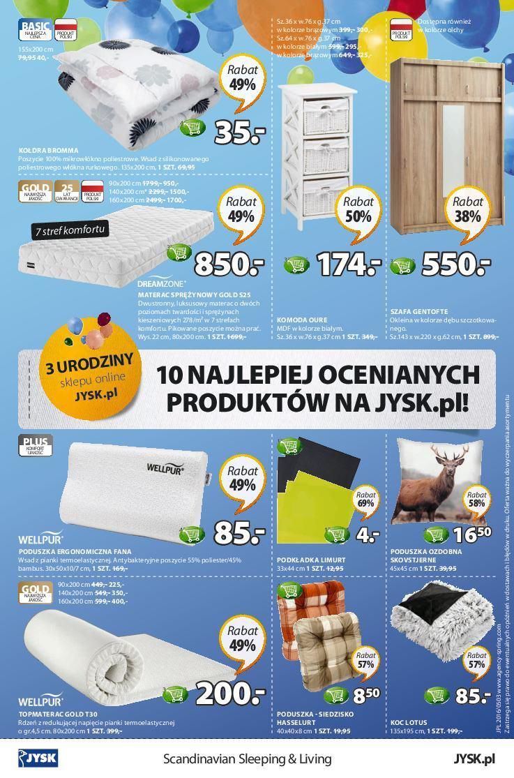 Gazetka promocyjna Jysk str. 16