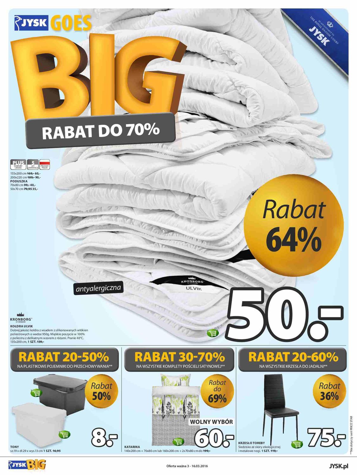 Gazetka promocyjna Jysk str. 1