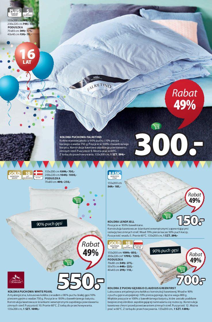 Gazetka promocyjna Jysk str. 20