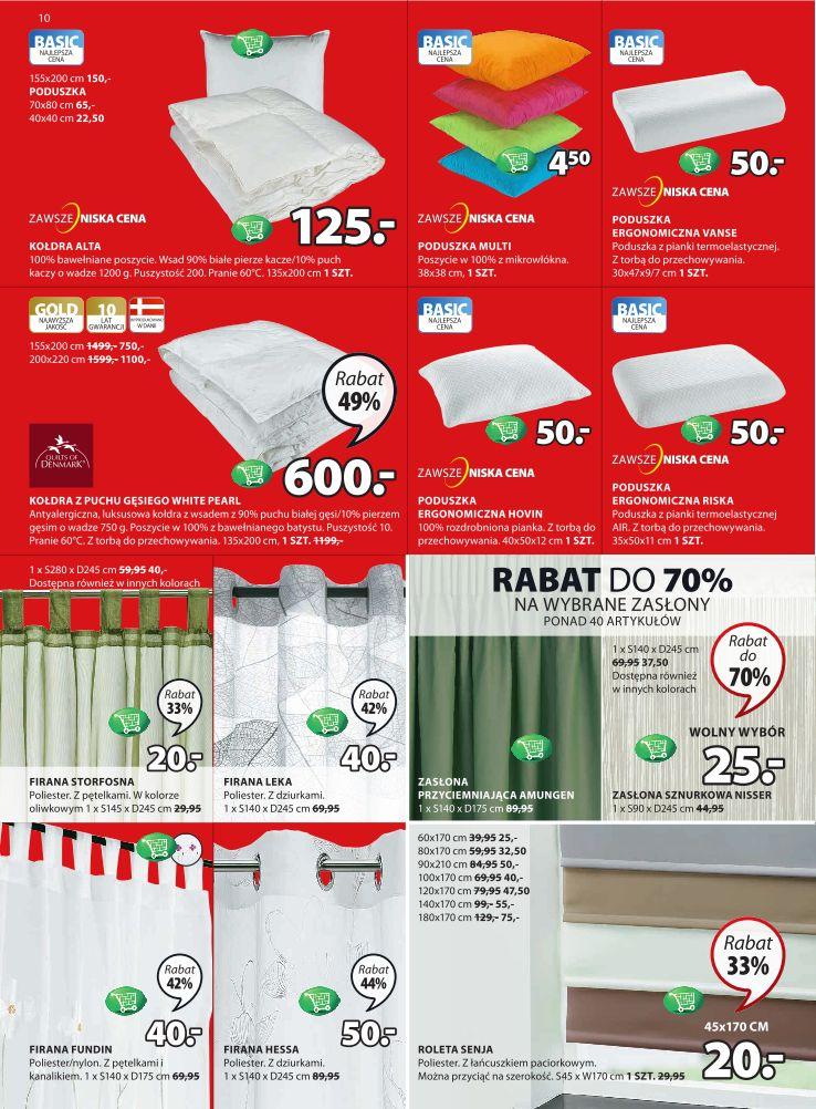 Gazetka promocyjna Jysk str. 10