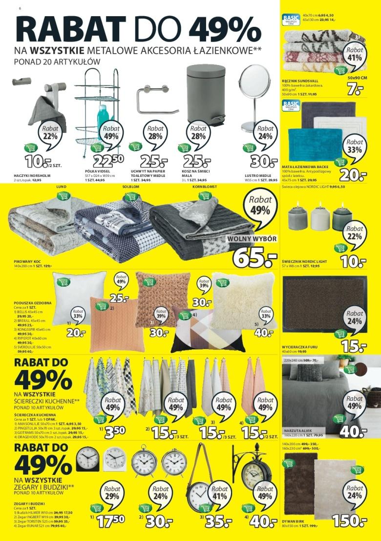 Gazetka promocyjna Jysk str. 6