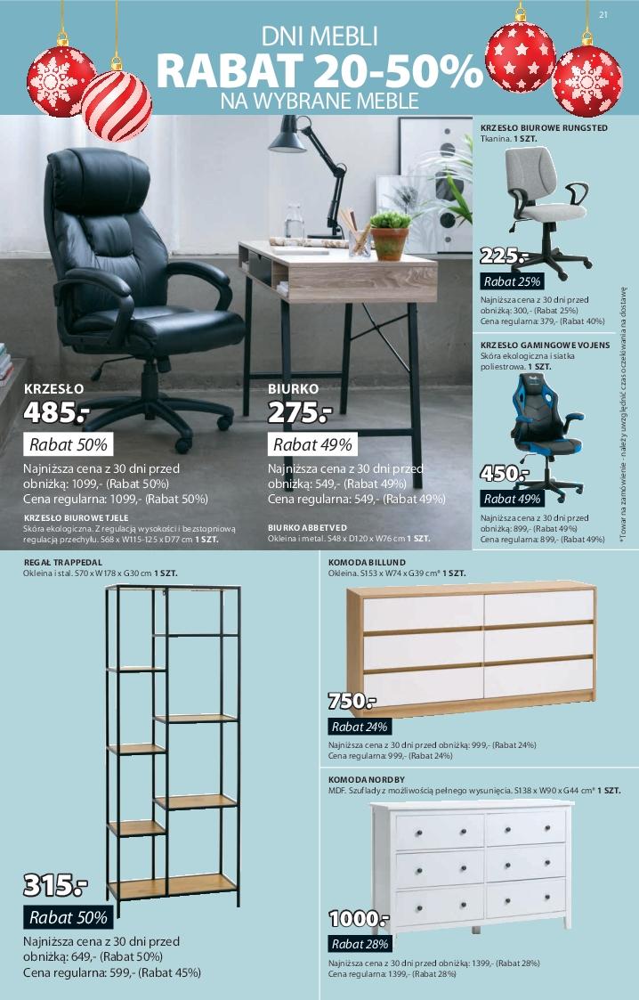 Gazetka promocyjna Jysk str. 21