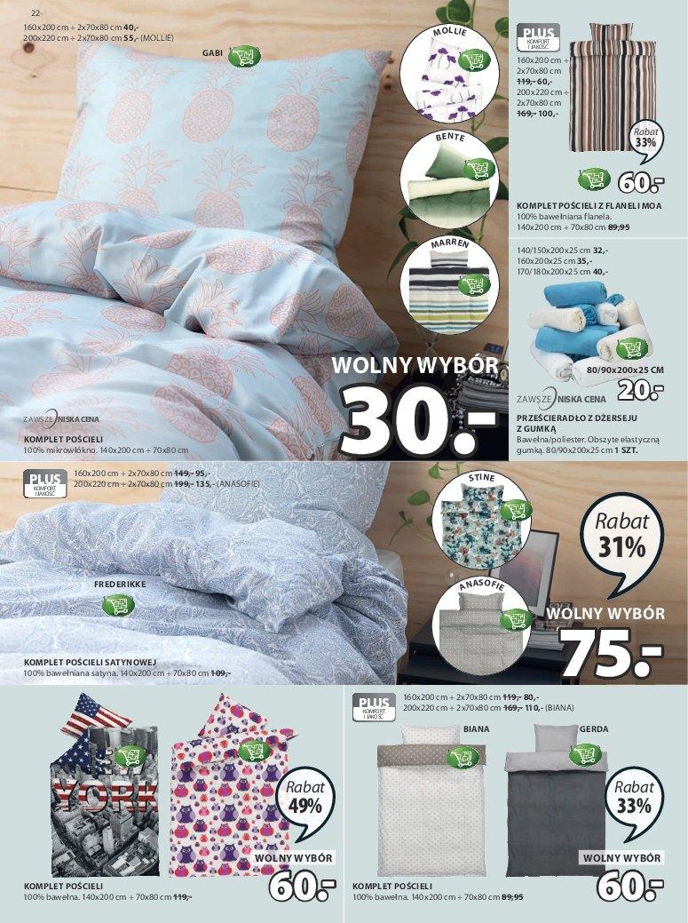 Gazetka promocyjna Jysk str. 22