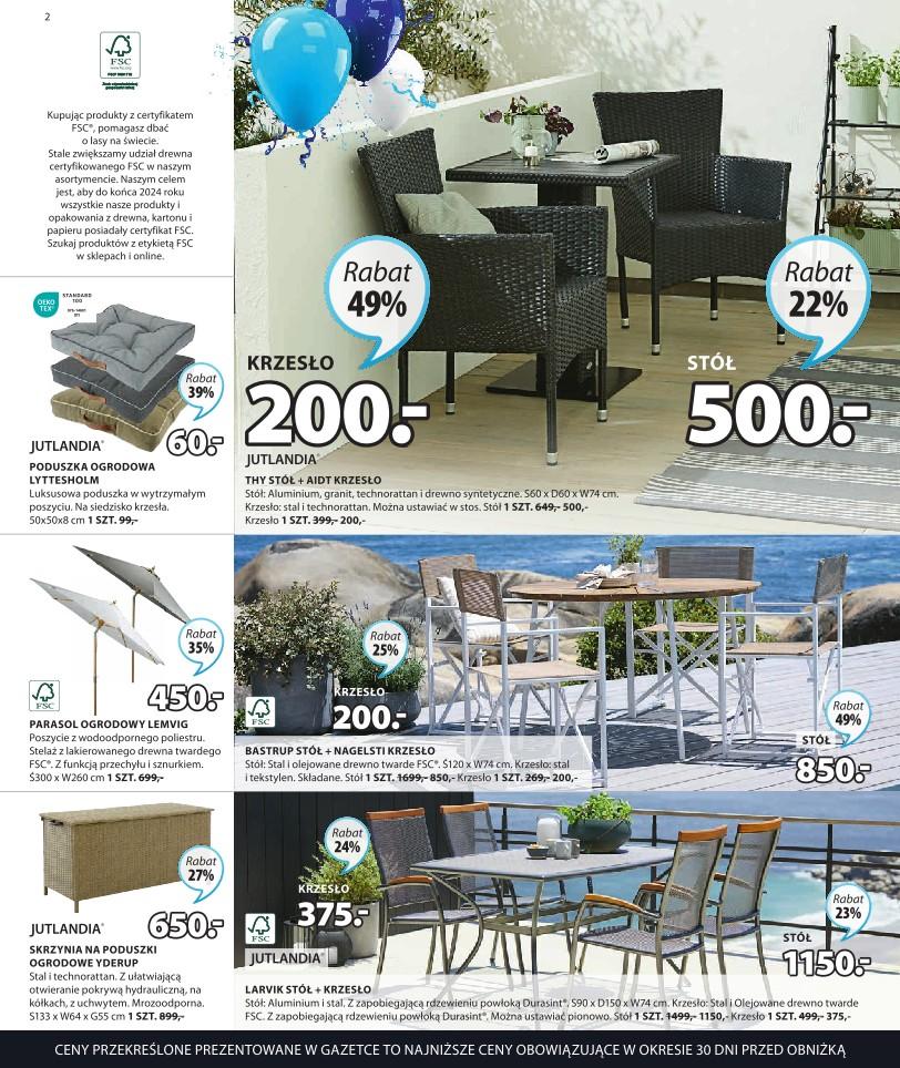 Gazetka promocyjna Jysk str. 2