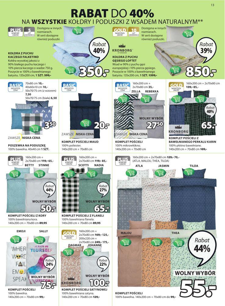 Gazetka promocyjna Jysk str. 13