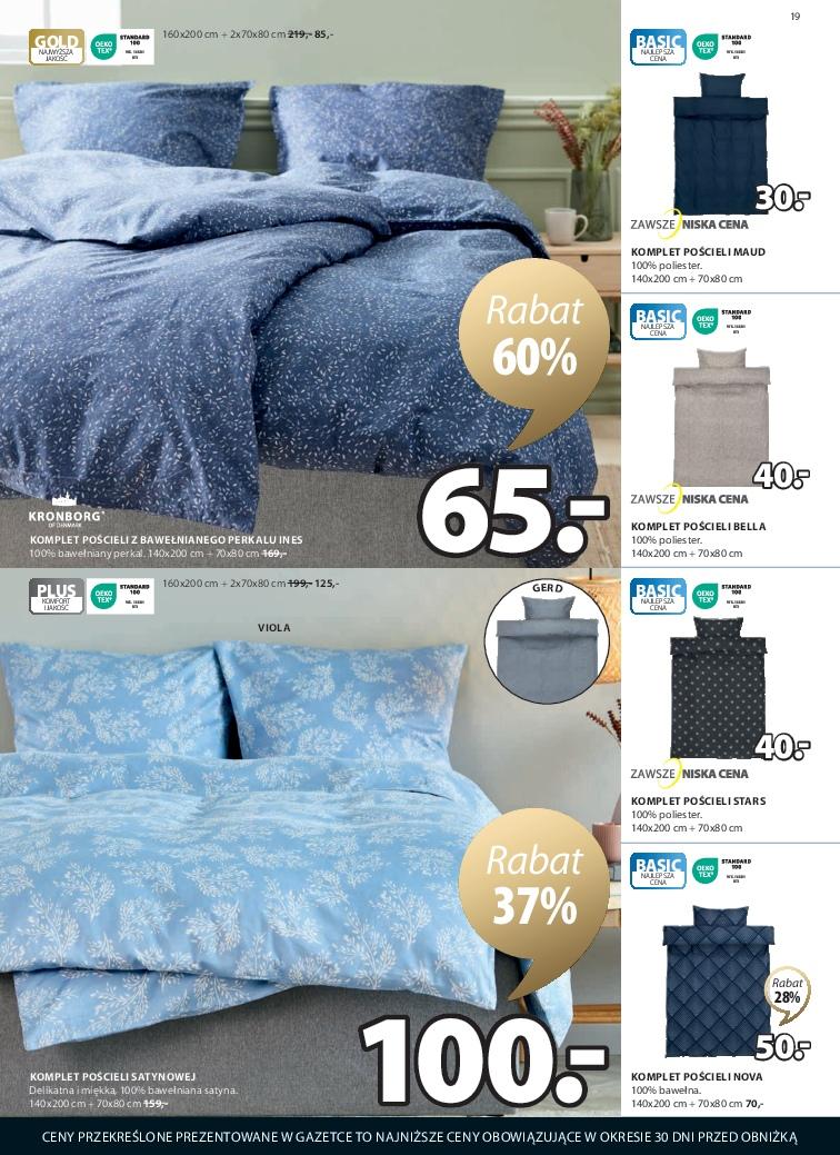 Gazetka promocyjna Jysk str. 19