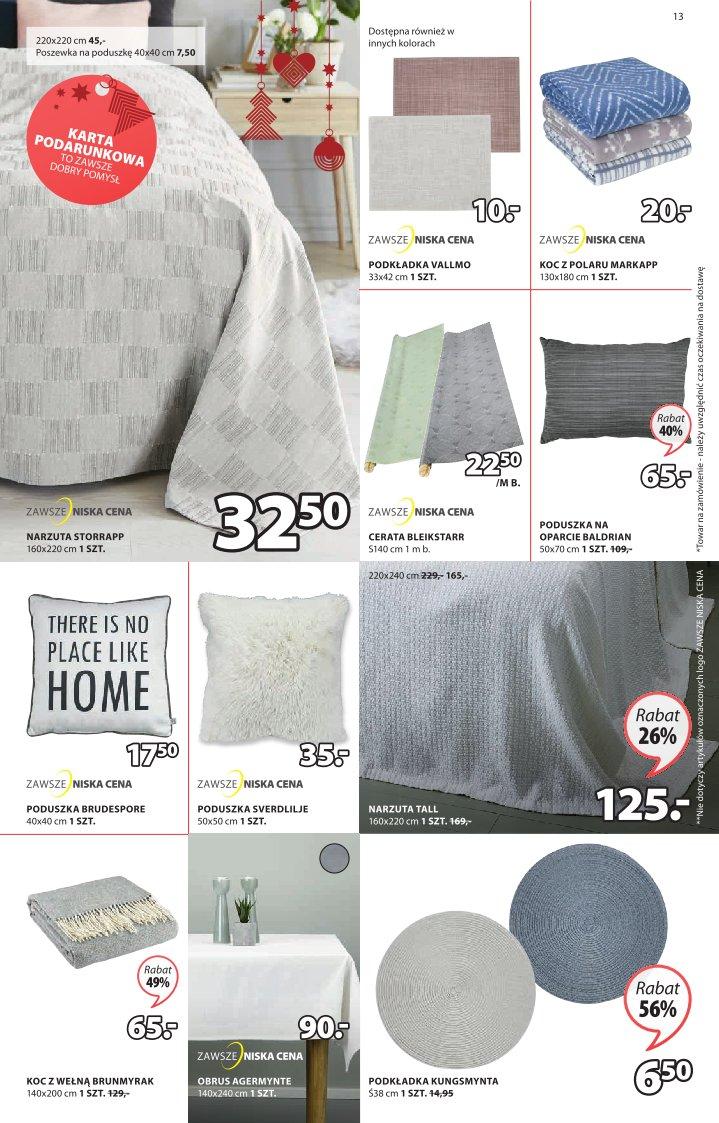 Gazetka promocyjna Jysk str. 13