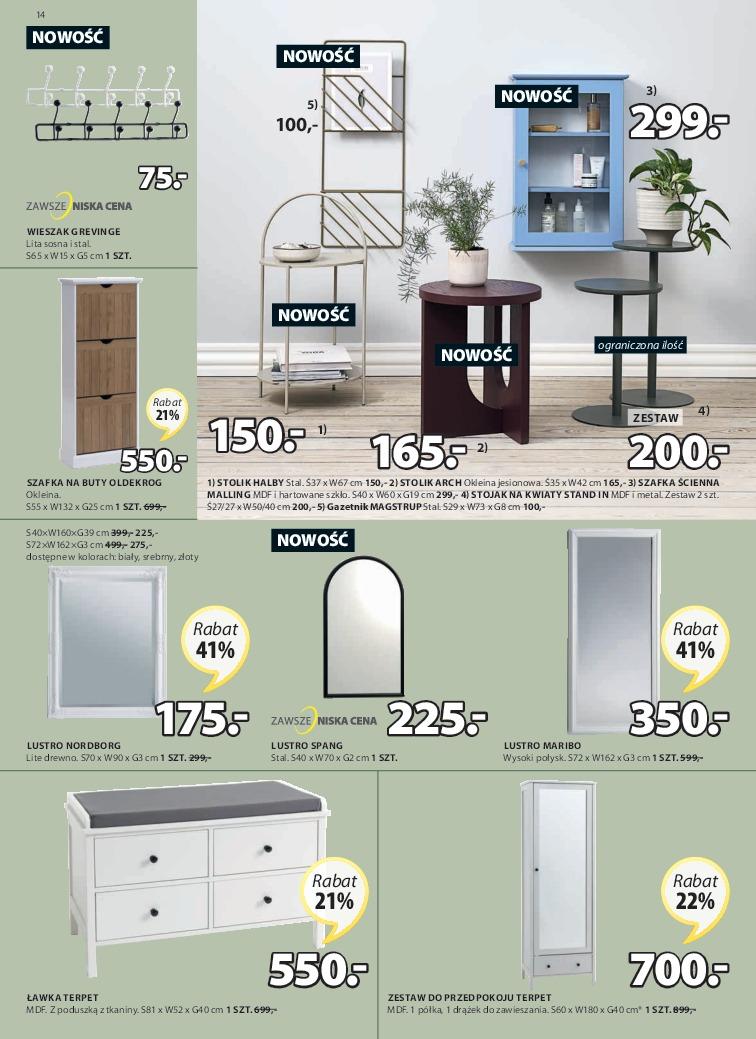 Gazetka promocyjna Jysk str. 14