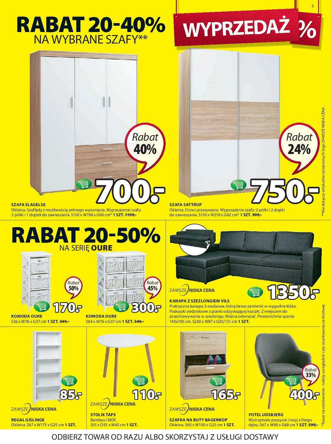 Gazetka promocyjna Jysk str. 5