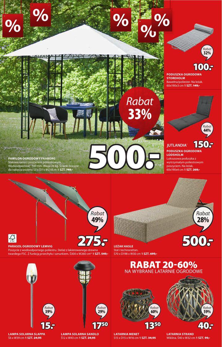 Gazetka promocyjna Jysk str. 14