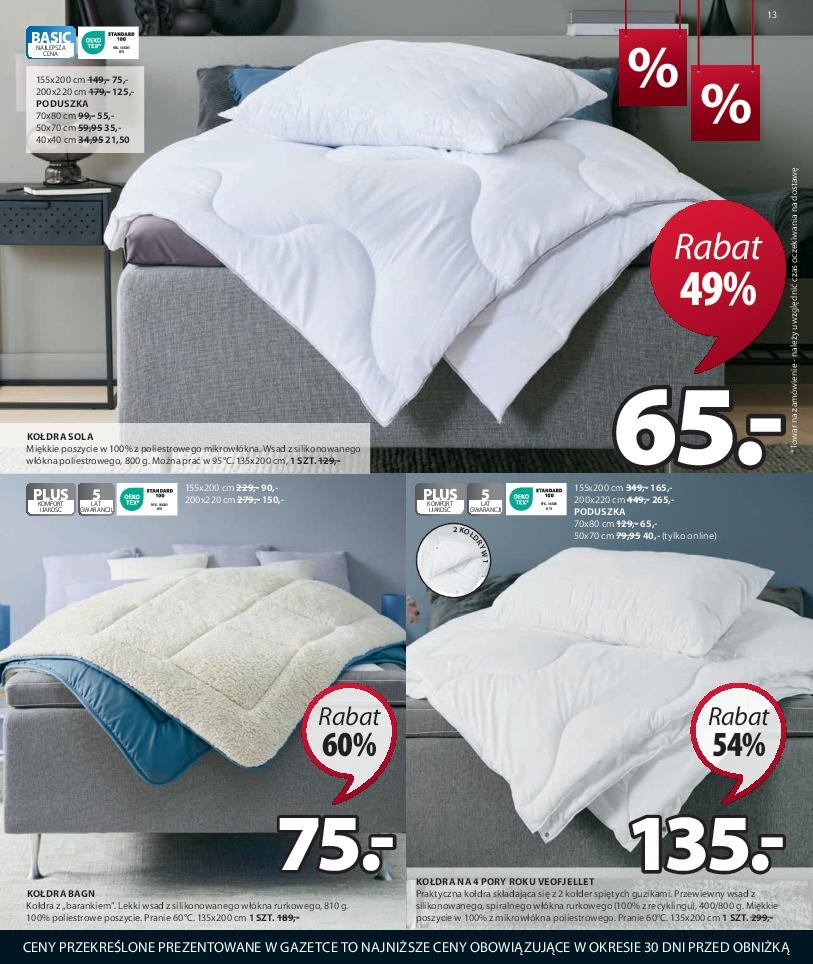 Gazetka promocyjna Jysk str. 13