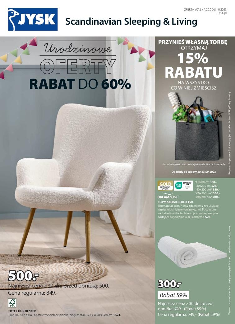 Gazetka promocyjna Jysk str. 1
