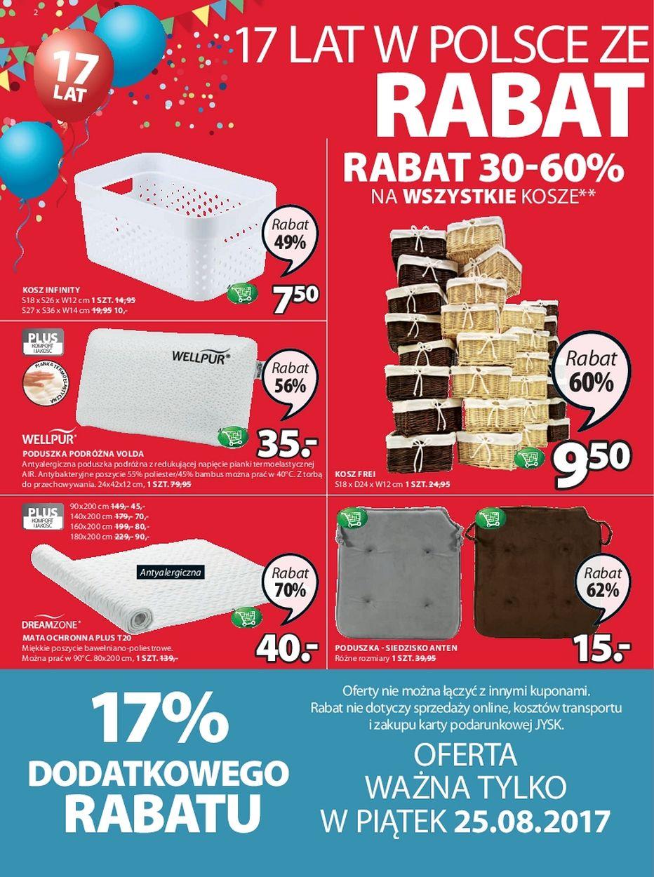 Gazetka promocyjna Jysk str. 2