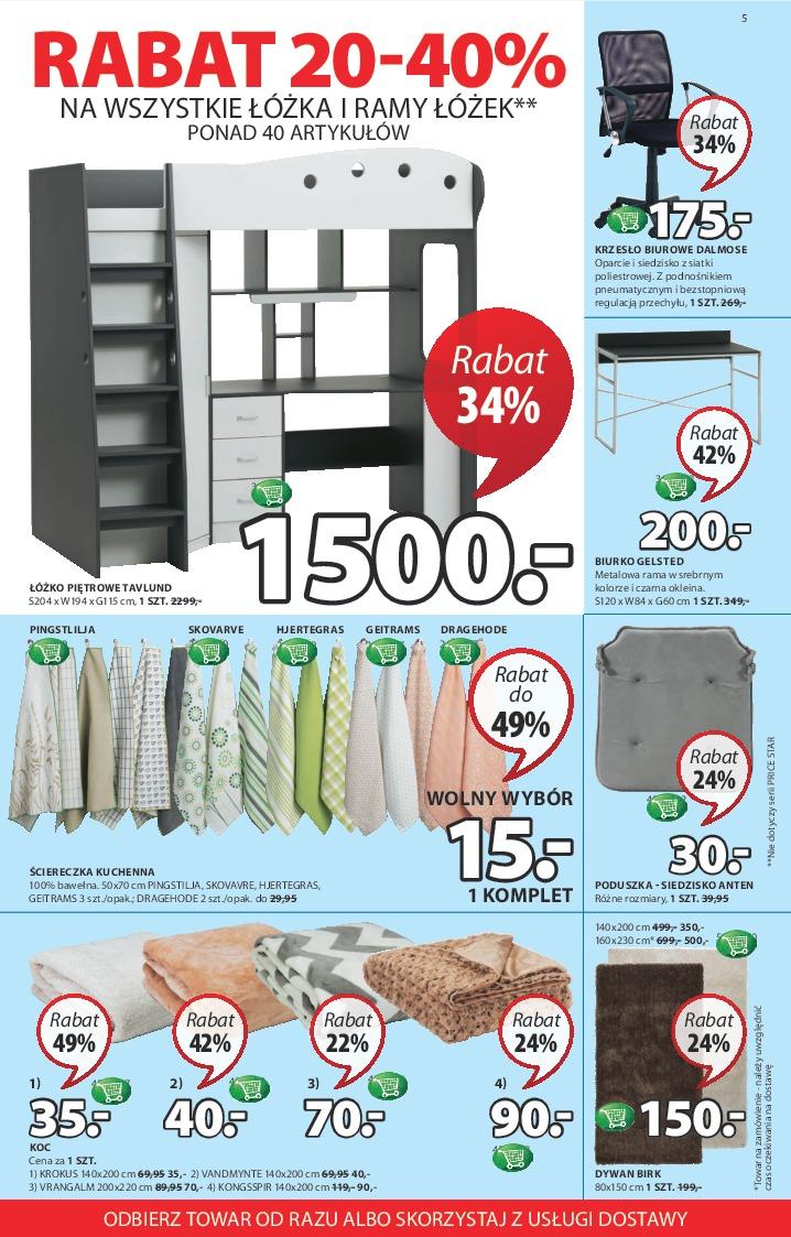 Gazetka promocyjna Jysk str. 5