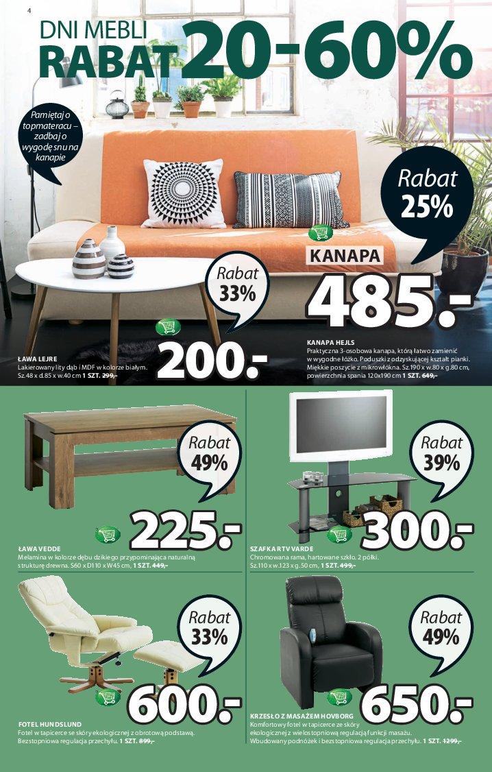 Gazetka promocyjna Jysk str. 4