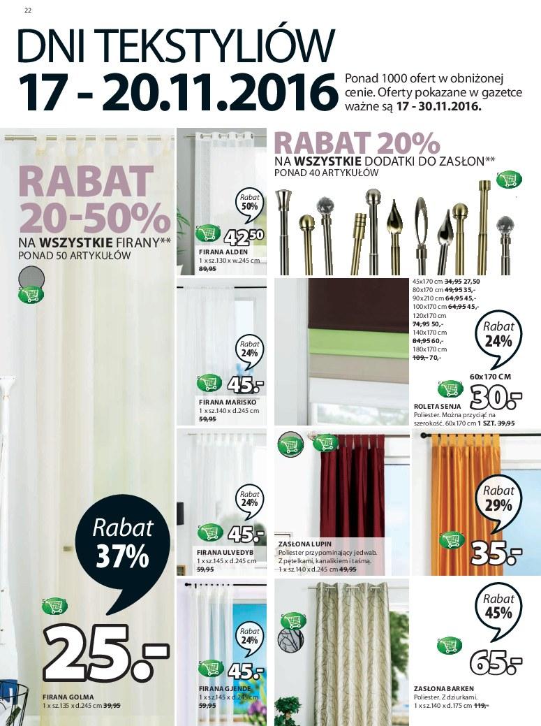 Gazetka promocyjna Jysk str. 22