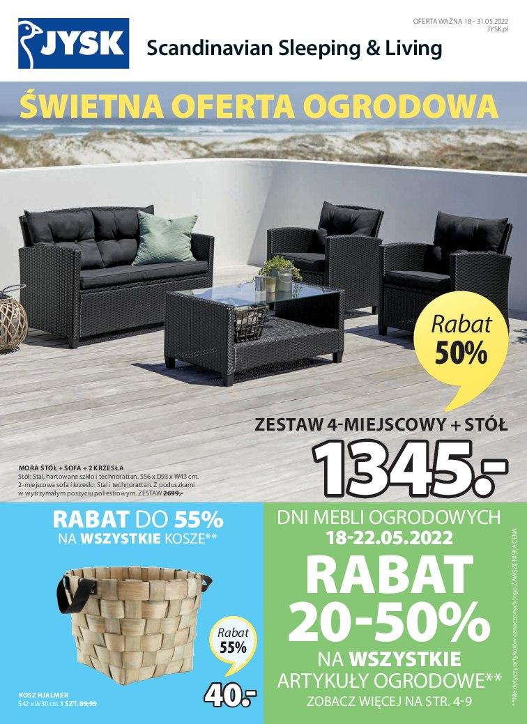 Gazetka promocyjna Jysk str. 1