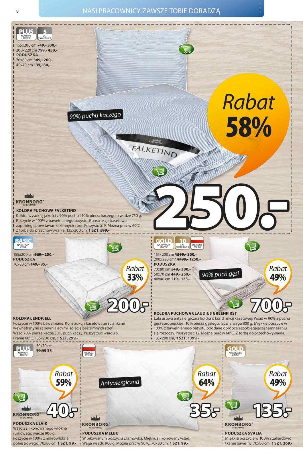 Gazetka promocyjna Jysk str. 8