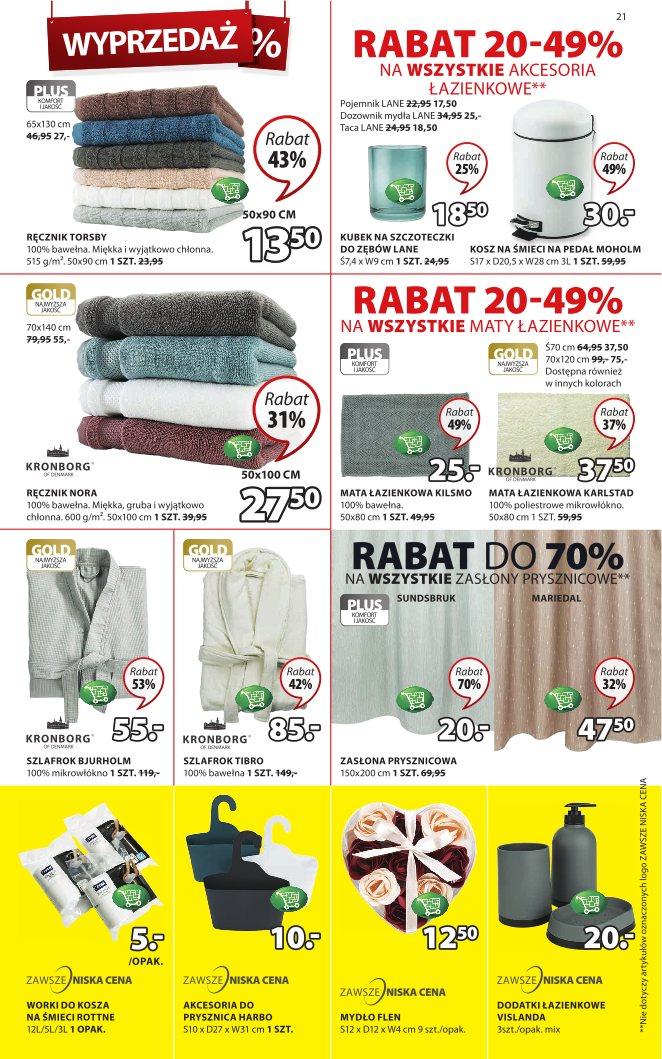 Gazetka promocyjna Jysk str. 21