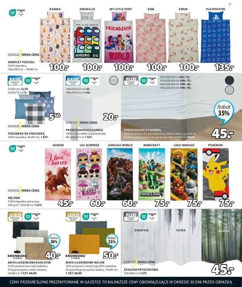 Gazetka promocyjna Jysk str. 17