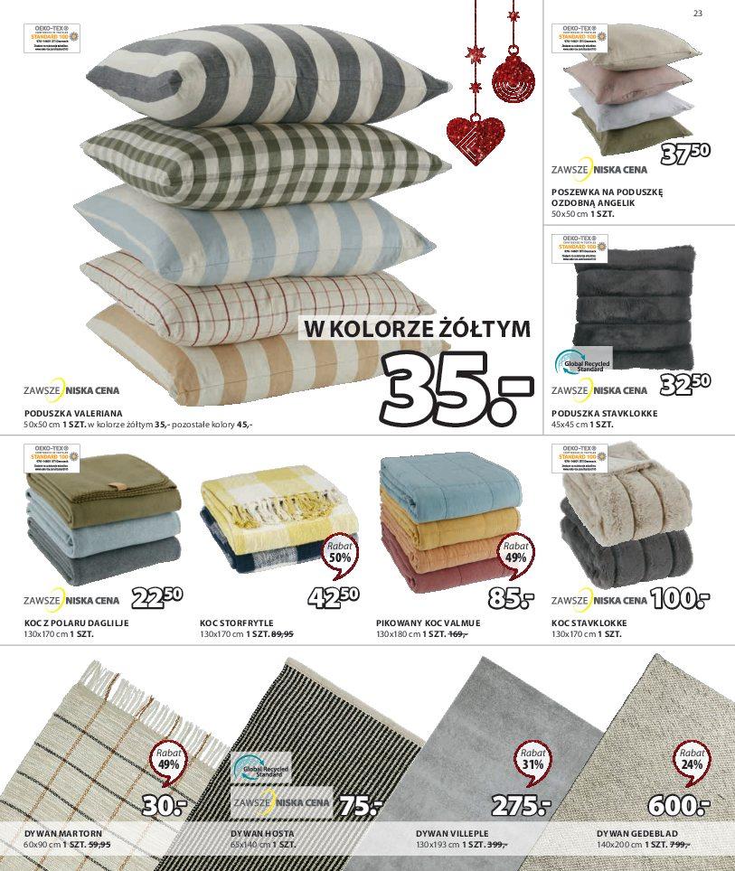 Gazetka promocyjna Jysk str. 23