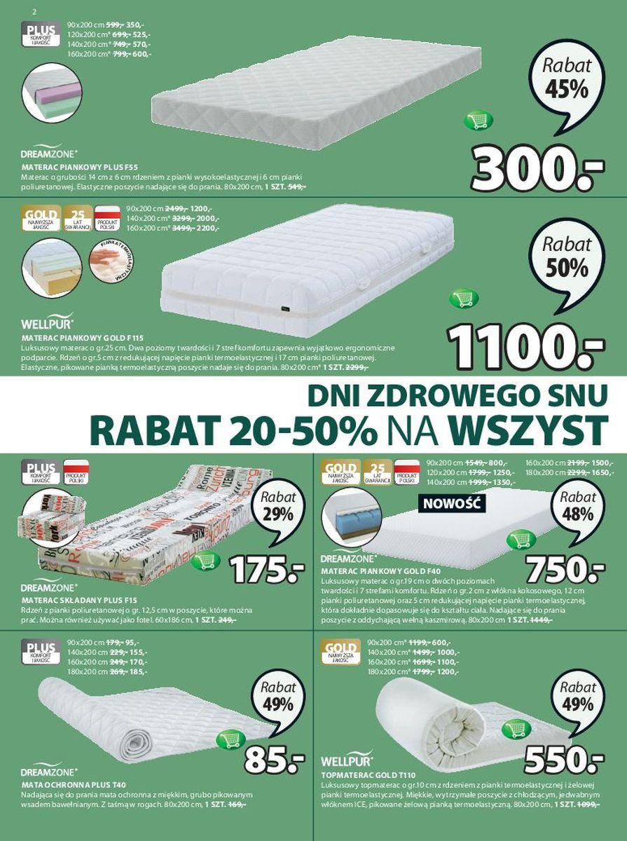 Gazetka promocyjna Jysk str. 2