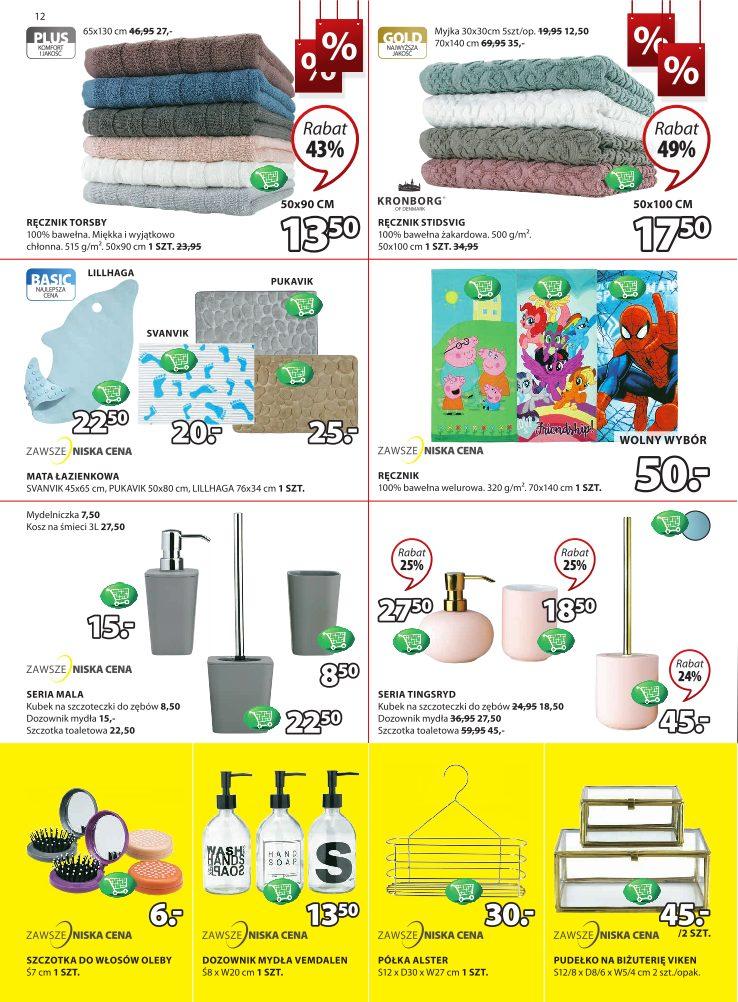 Gazetka promocyjna Jysk str. 12