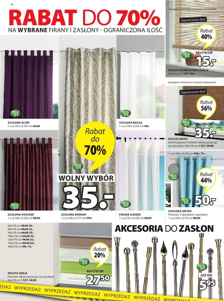 Gazetka promocyjna Jysk str. 16