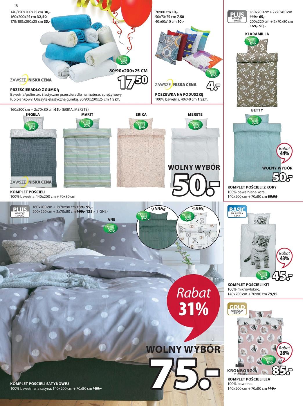 Gazetka promocyjna Jysk str. 18