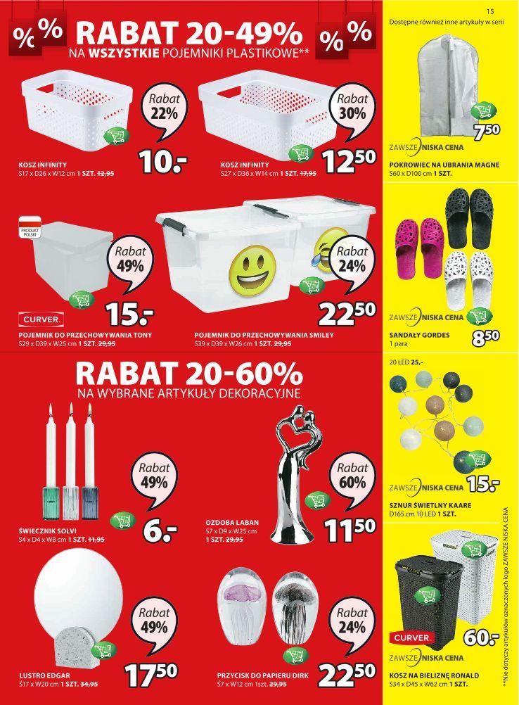 Gazetka promocyjna Jysk str. 15
