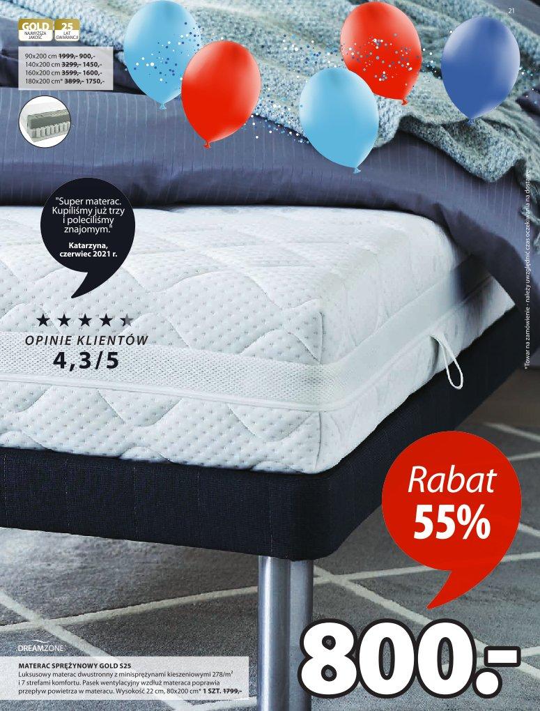 Gazetka promocyjna Jysk str. 21