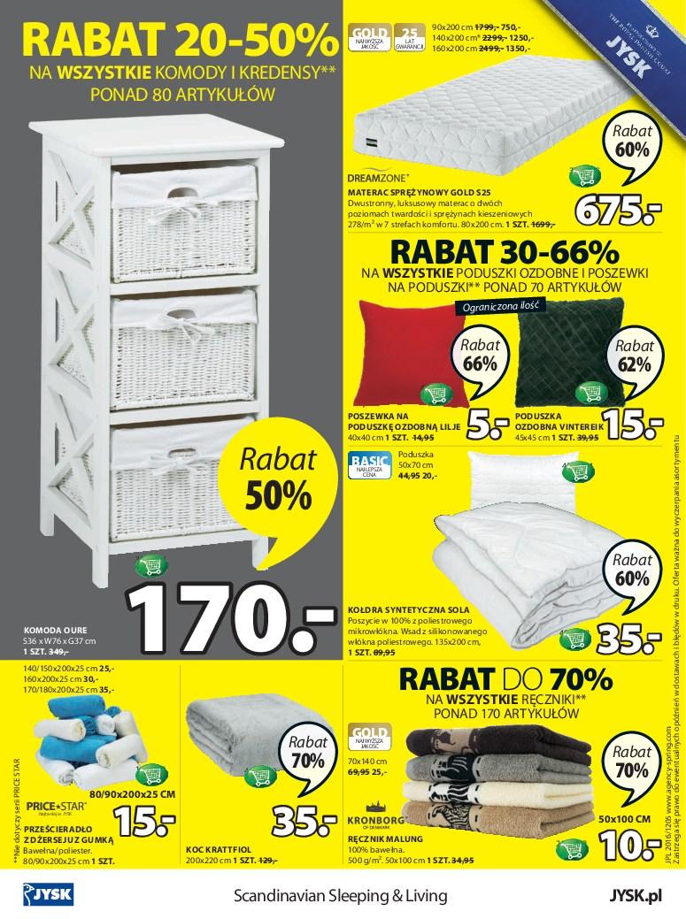 Gazetka promocyjna Jysk str. 16