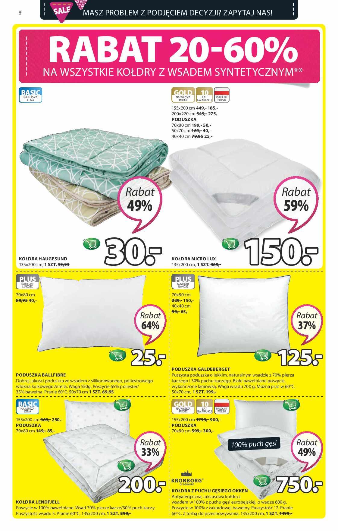 Gazetka promocyjna Jysk str. 6