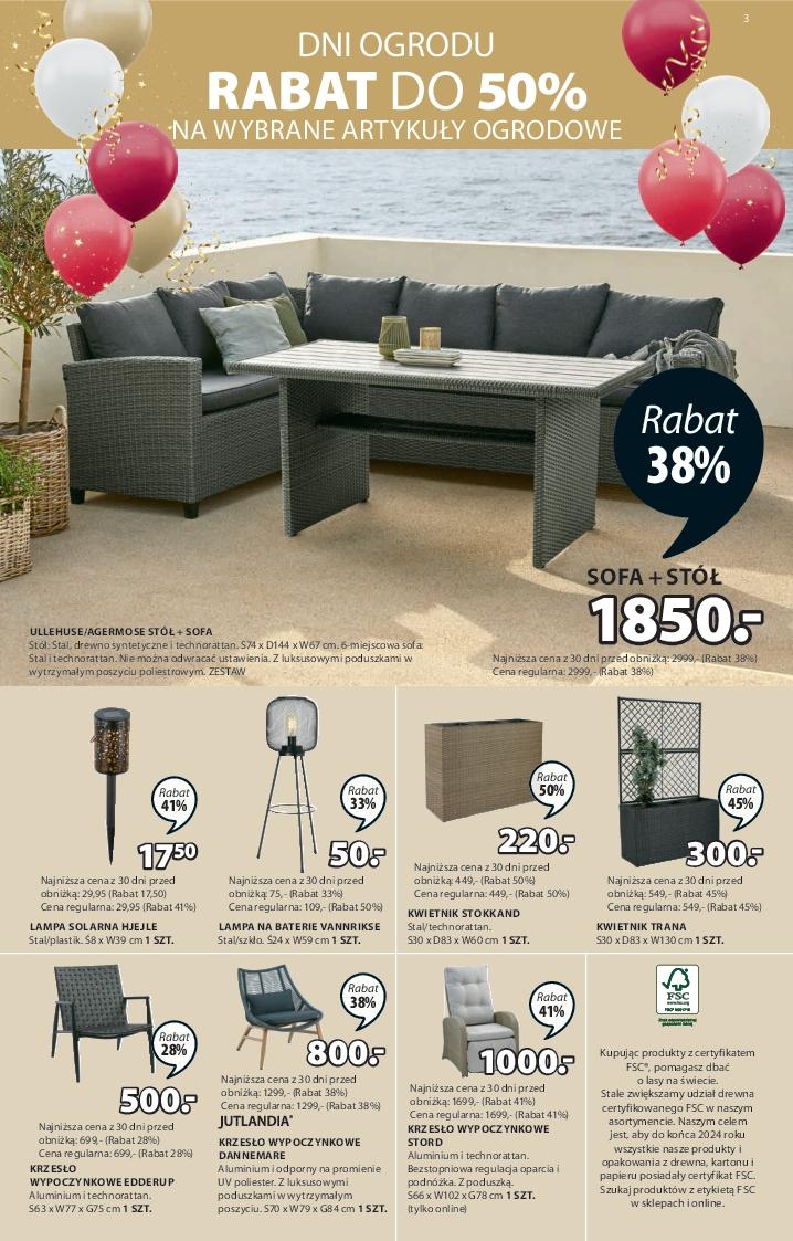 Gazetka promocyjna Jysk str. 3