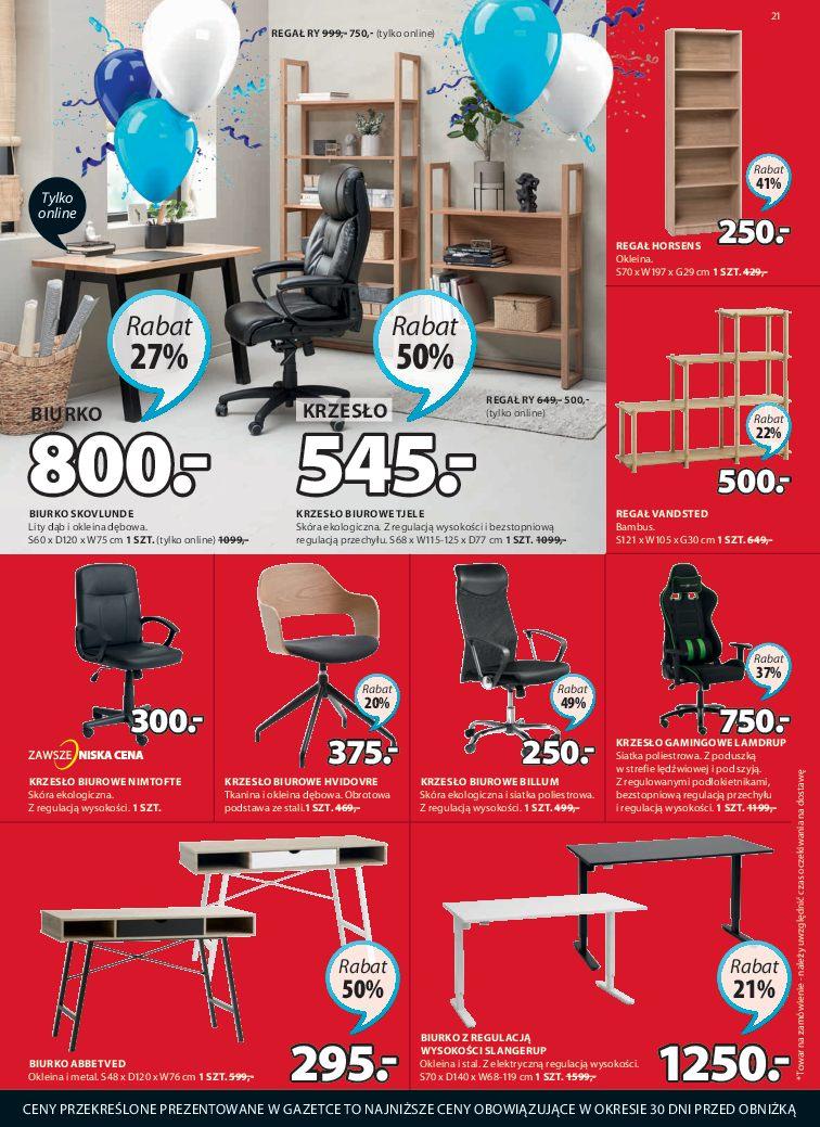 Gazetka promocyjna Jysk str. 21