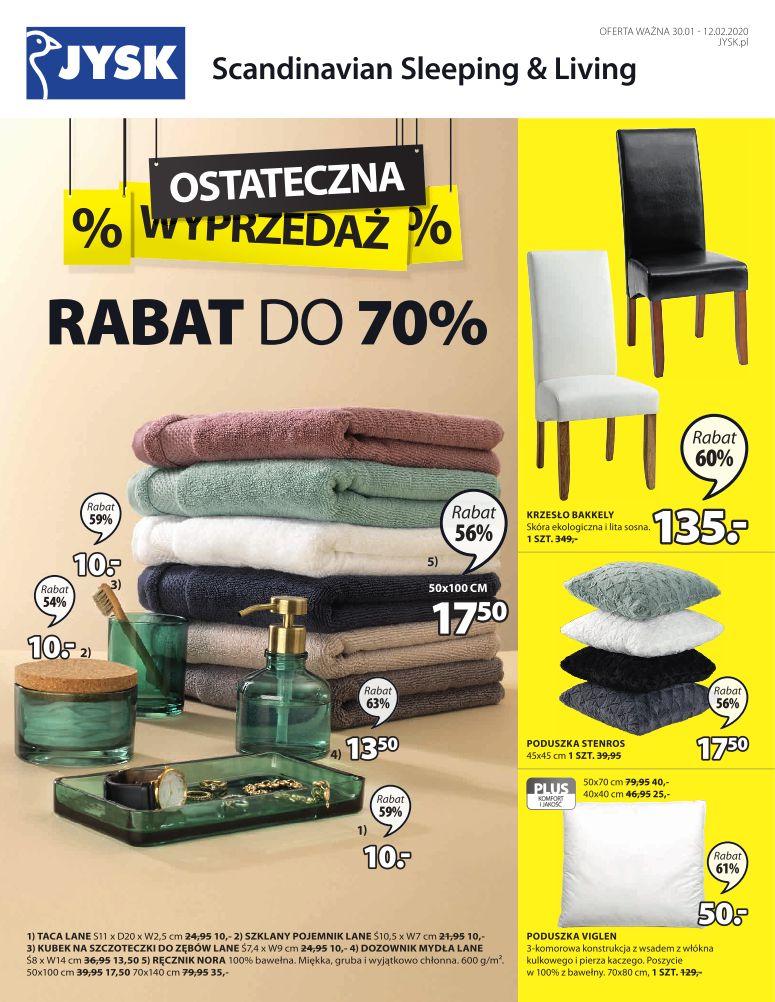 Gazetka promocyjna Jysk str. 1
