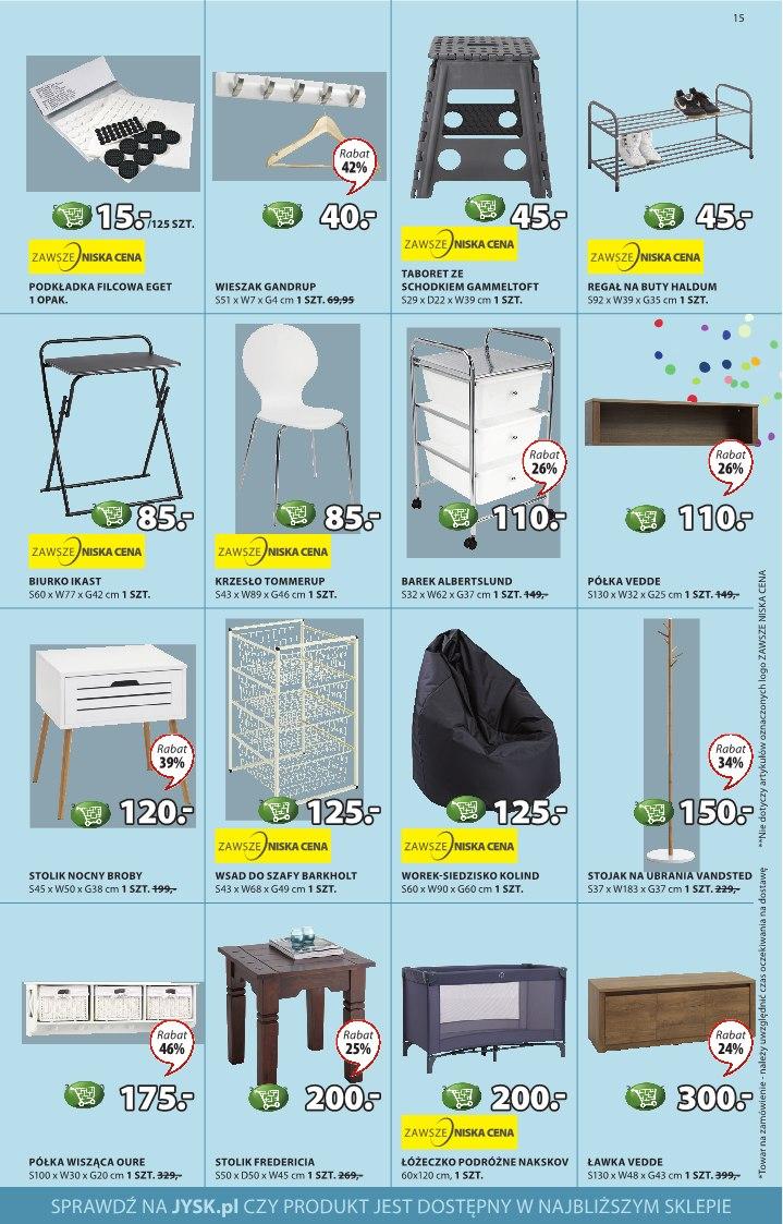 Gazetka promocyjna Jysk str. 15