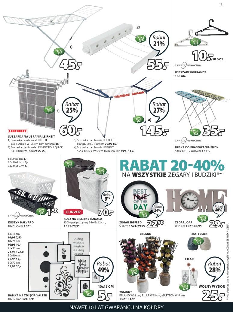 Gazetka promocyjna Jysk str. 19