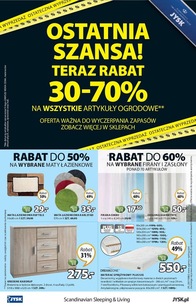 Gazetka promocyjna Jysk str. 8
