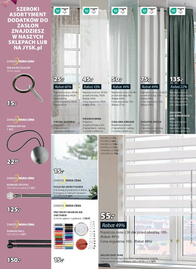 Gazetka promocyjna Jysk str. 9