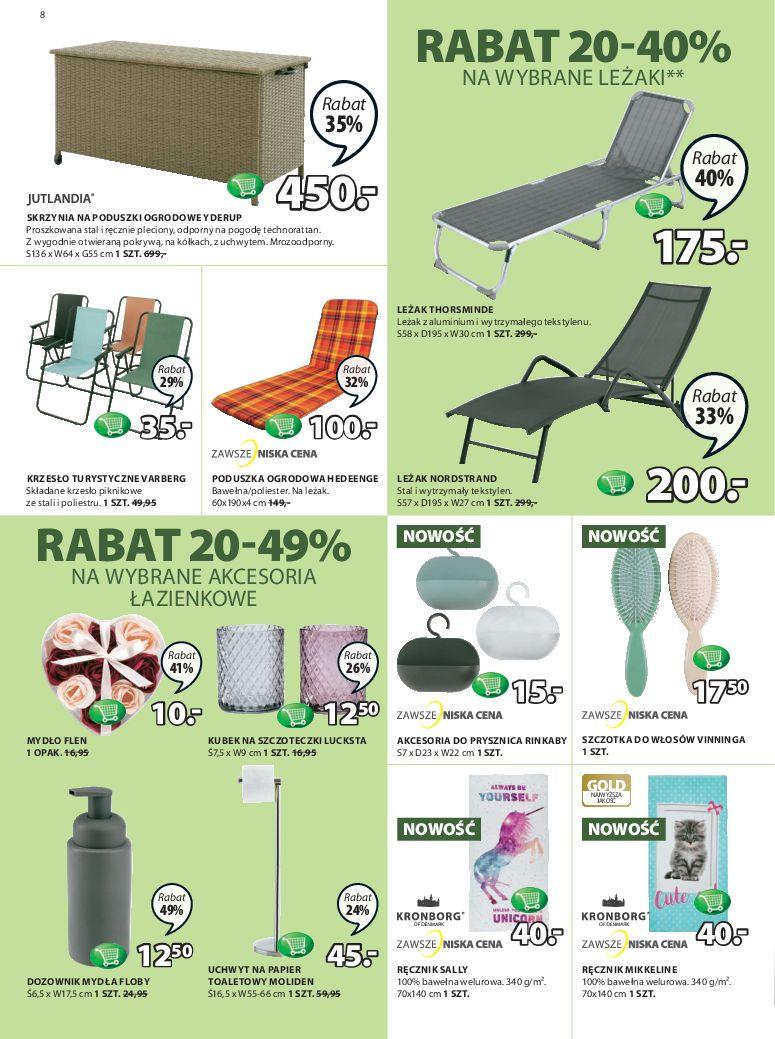 Gazetka promocyjna Jysk str. 8