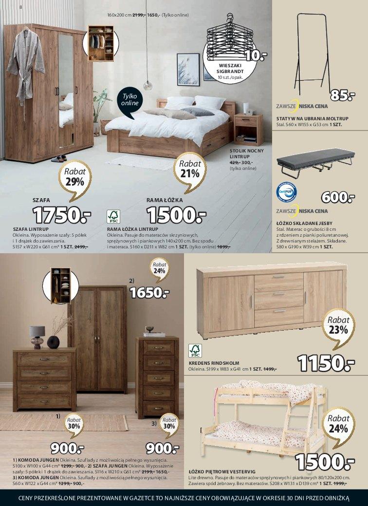 Gazetka promocyjna Jysk str. 8