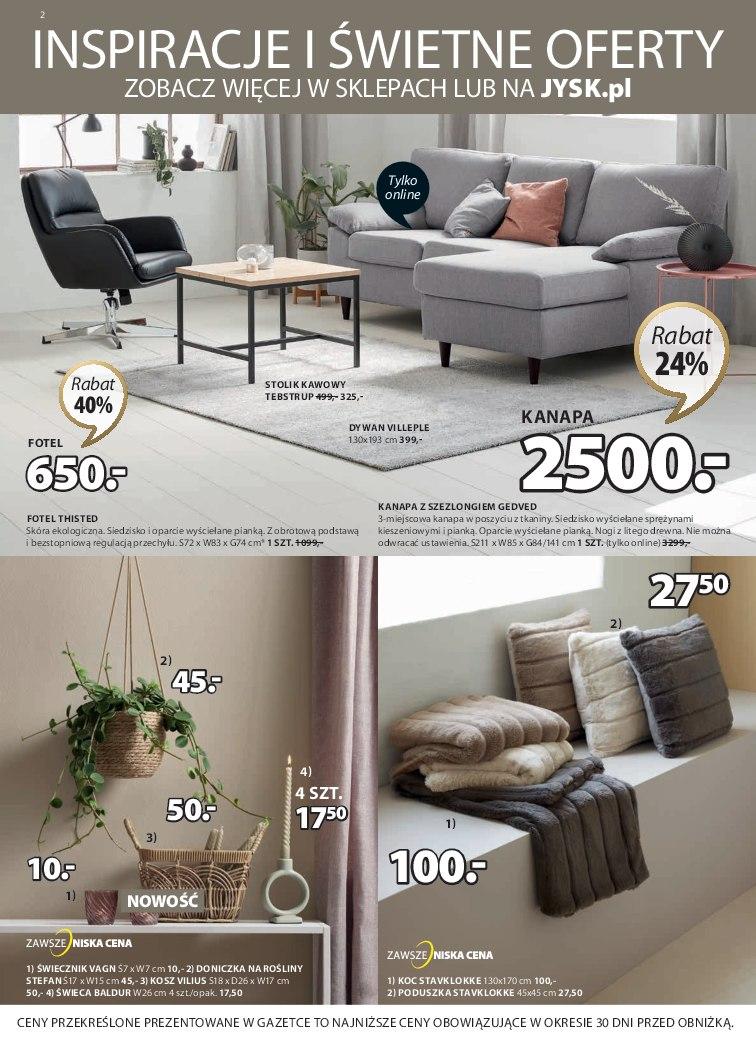 Gazetka promocyjna Jysk str. 2