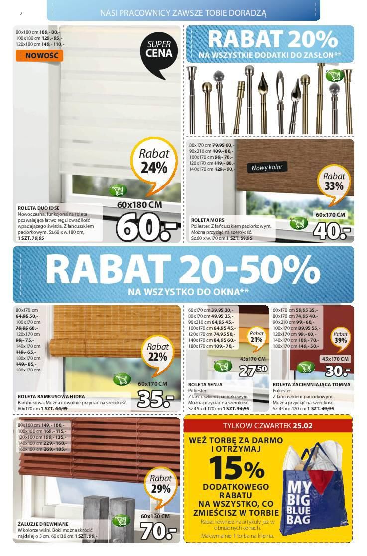 Gazetka promocyjna Jysk str. 2