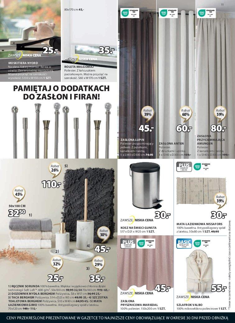 Gazetka promocyjna Jysk str. 11