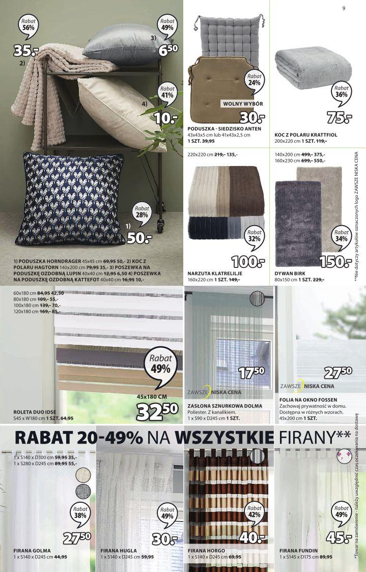 Gazetka promocyjna Jysk str. 9