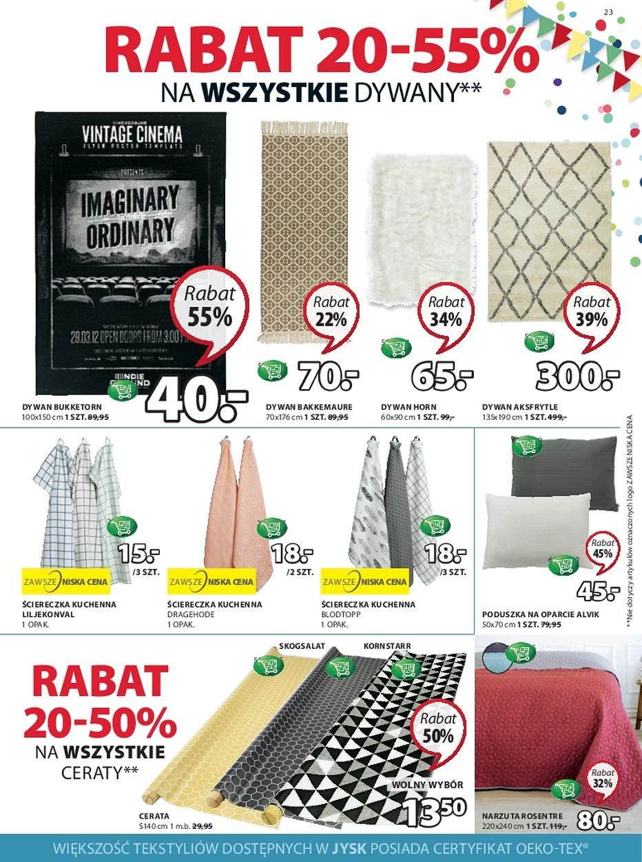 Gazetka promocyjna Jysk str. 23