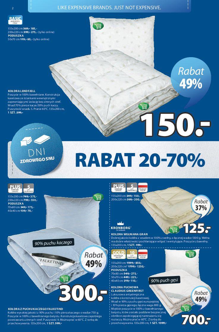 Gazetka promocyjna Jysk str. 2