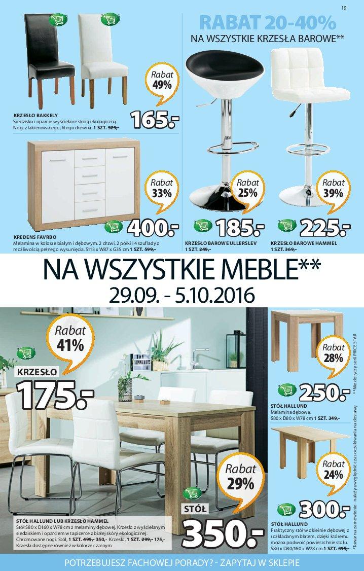 Gazetka promocyjna Jysk str. 19