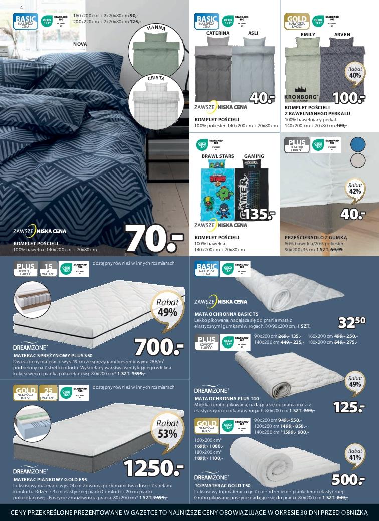 Gazetka promocyjna Jysk str. 4